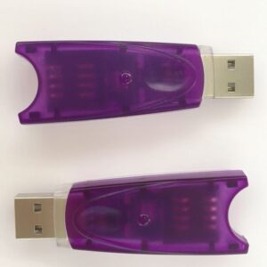 PURPLE CARD READER NEW