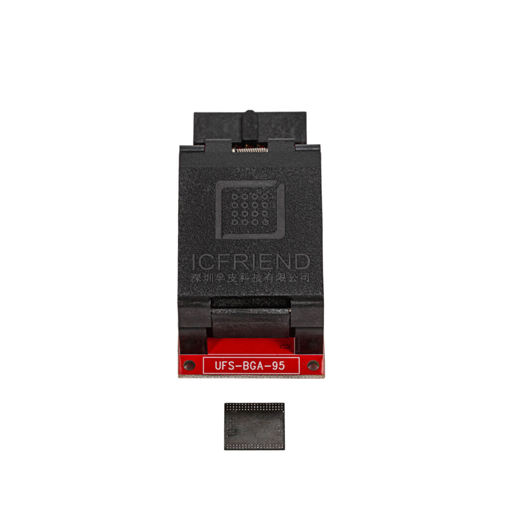 red ufs bga 95 socket