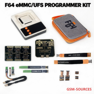 Flash 64 Lite Box + Flash 64 UFS & EMMC ISP V2 Adapter with Flex Cable Set+F64 UFS HSG1 FPC V2 Cable + F64 EMMC FPC V2 Cable Set & Flash 64 F64 UFS HSG1 FPC V2 Cable + F64 EMMC FPC V2 Cable Set &  Flash 64 BGA ISP Board