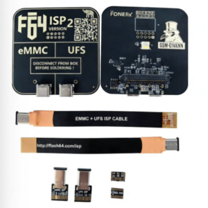 Flash 64 UFS & EMMC ISP V2 Adapter with Flex Cable Set