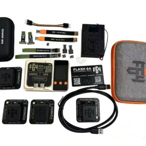 Flash 64 Ultra (Without F64 ISP Adapter)+EAB BOX + v2 eMMC/UFS Adapter + eMMC/UFS v2 (2 in 1) Flex Cable +Flash 64 BGA ISP Board