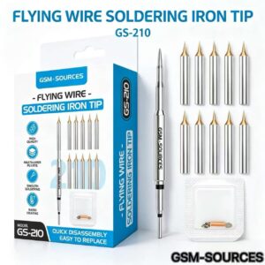 GS-210 Replacement Solder Tips Heating Core for Mainboards / Screens Jumper Wire