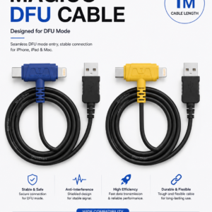 MAGICO IDFU CABLE 2 IN1 No-dismantling Automatic DFU Cable for iPhone & Apple Device System Recovery Workflow