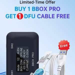 JC DFU BBOX Pro for iPhone iPad mini with JC DFU CABLE FREE