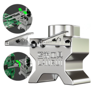 Lanrui B17 Bright Warcraft King Metal Clamp for Clamping Irregularly Shaped Motherboards