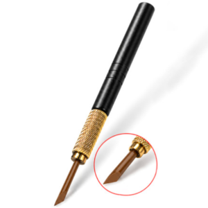 JTX CK-1 / CK-2 Specific Glue Removal Precision Angled Blade for CPU / PCB Black Glue Cleaning