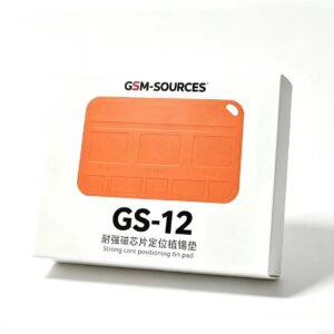 GS-12 High-Temperature Resistant CPU Chip Soldering Pad Strong Magnet Non-deformable Arc Pad