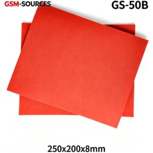 GS-50B Thickened Silicone repair mat (RED) 硅胶垫加厚款 250*200*8MM