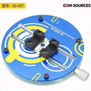 GS-057 Tempered Glass Mainboard Fixture Rotating PCB Holder Precise Clamping Repair JIG